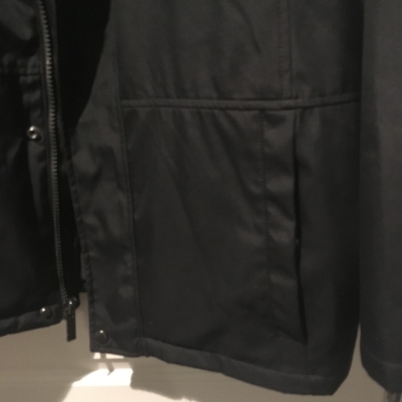 Men's Claiborne car coat with faux fur lining - Picture 2 of 7